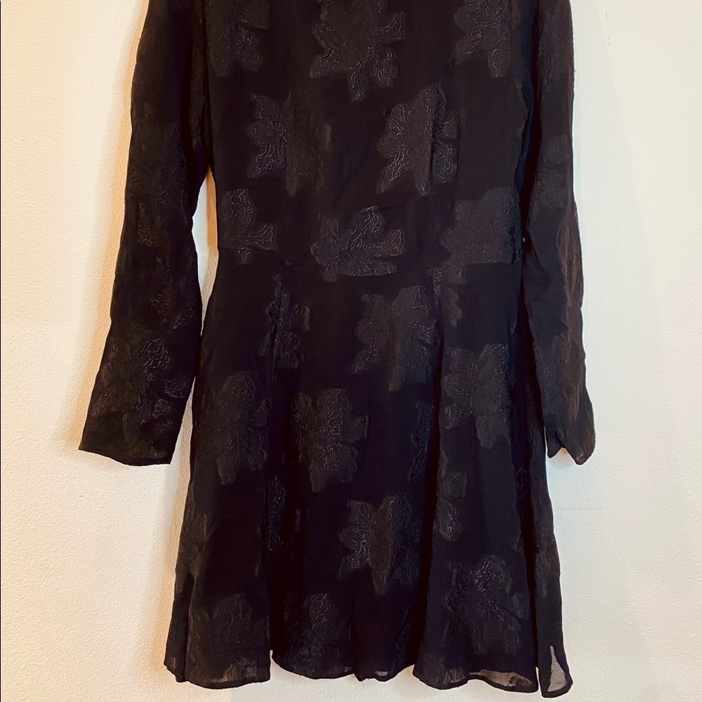 Black Detailed Vintage Style Dress - Picture 2 of 2
